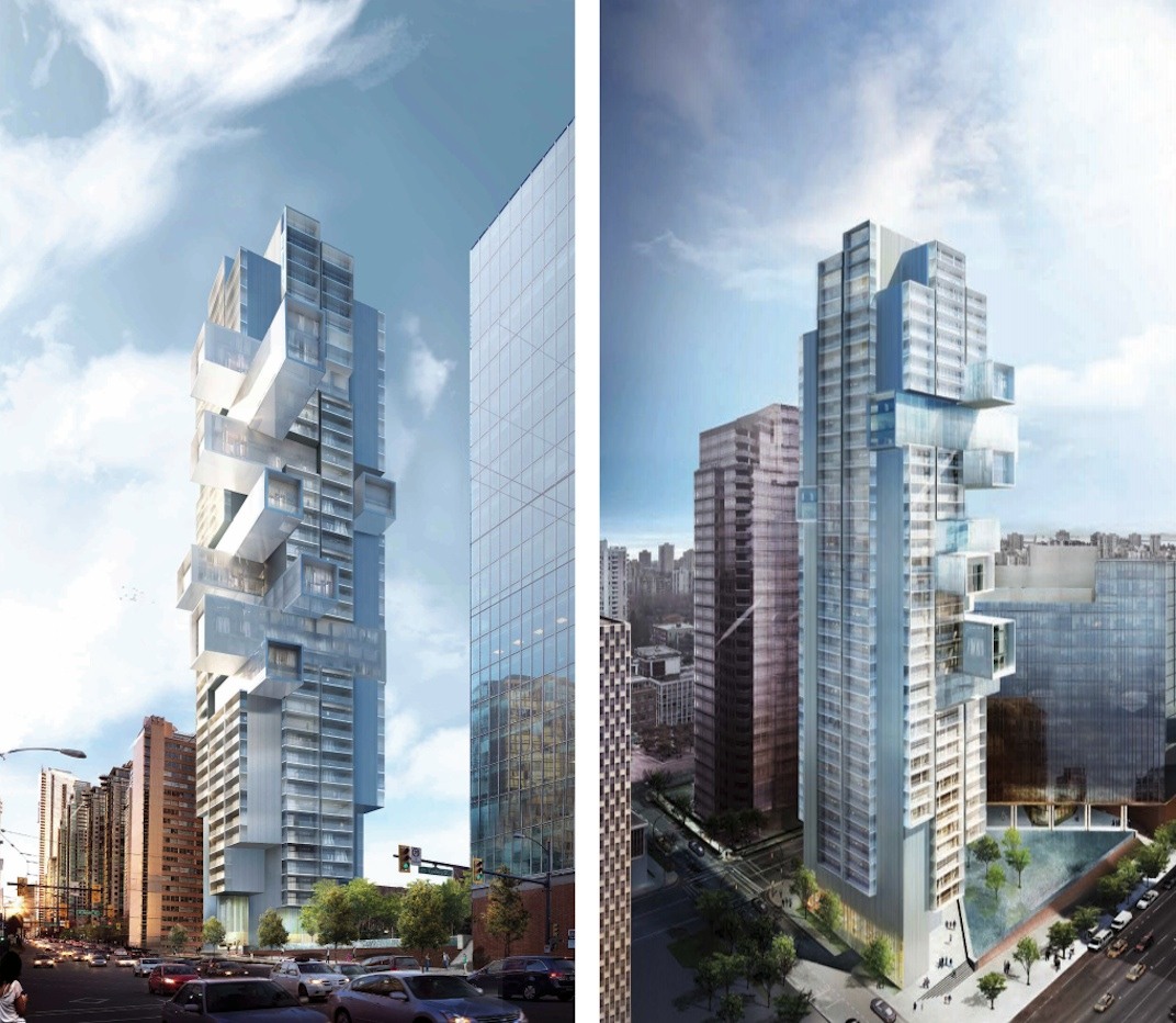 1500 West Georgia Vancouver Jenga Tower 3