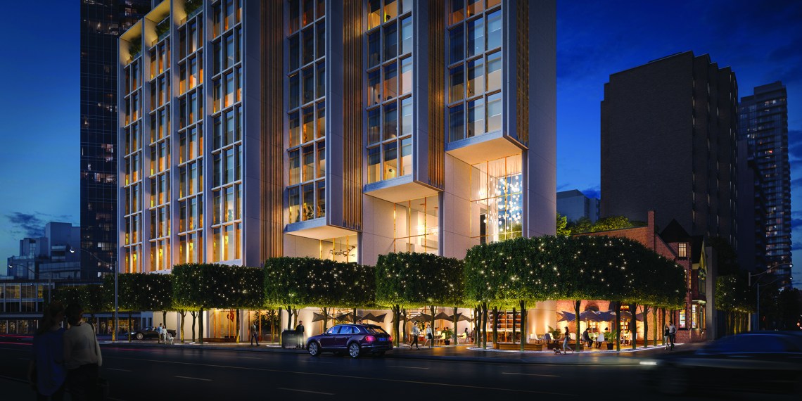 50 scollard toronto luxury condo development 2