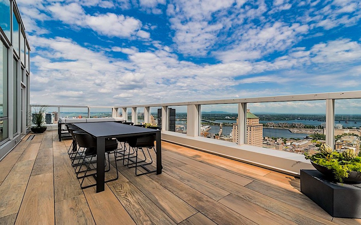 Image showcasing The Montreal Penthouse | montreal penthouse for sale | 1050 Rue ...